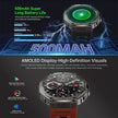 2026 Military BUILT-IN GPS 10ATM Waterproof Smart Watch Built-In 6 Frequency Satellite Outdoors Sports Fitness AMOLED Watch Men