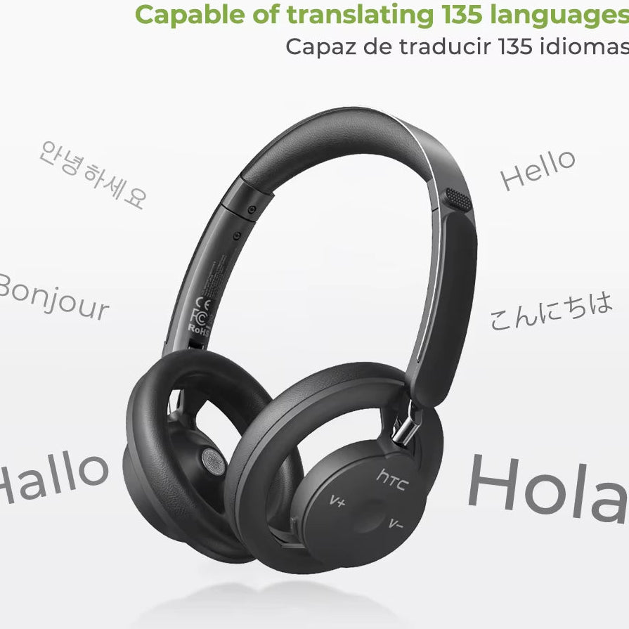 HP06 Bluetooth V6.0 Wireless Open-Ear Headphones Foldable Punchy Bass Headset for PC Laptop Phone TV Lightweight Hollow Airy