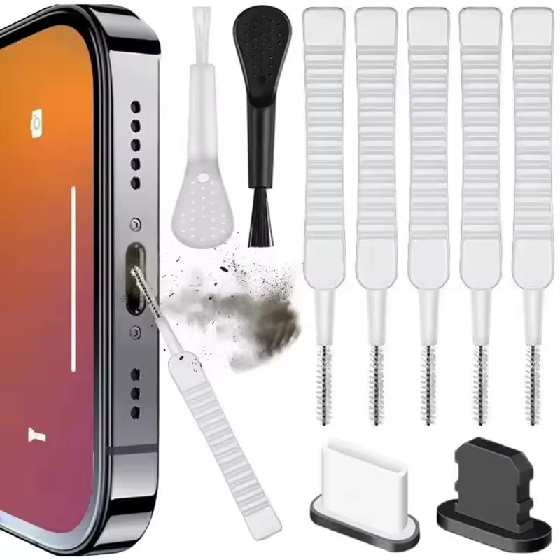Mobile Phone Speaker Charging Port Cleaning Kit 