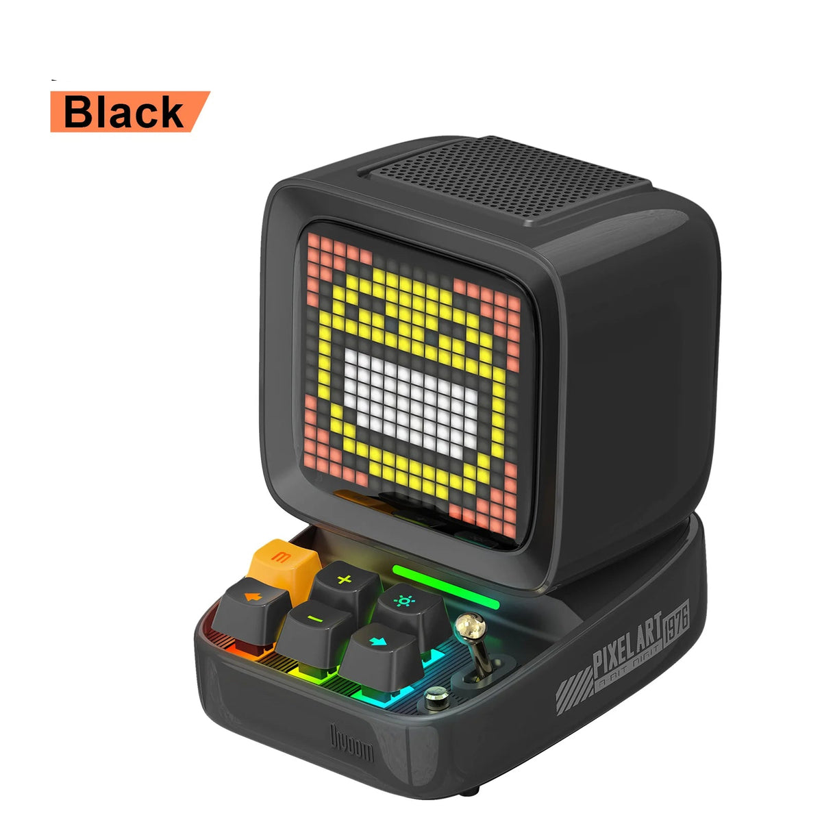 Ditoo-Pro Retro Pixel Art Bluetooth Portable Speaker Alarm Clock DIY LED Display Board, Cute Gift Home Light Decoration