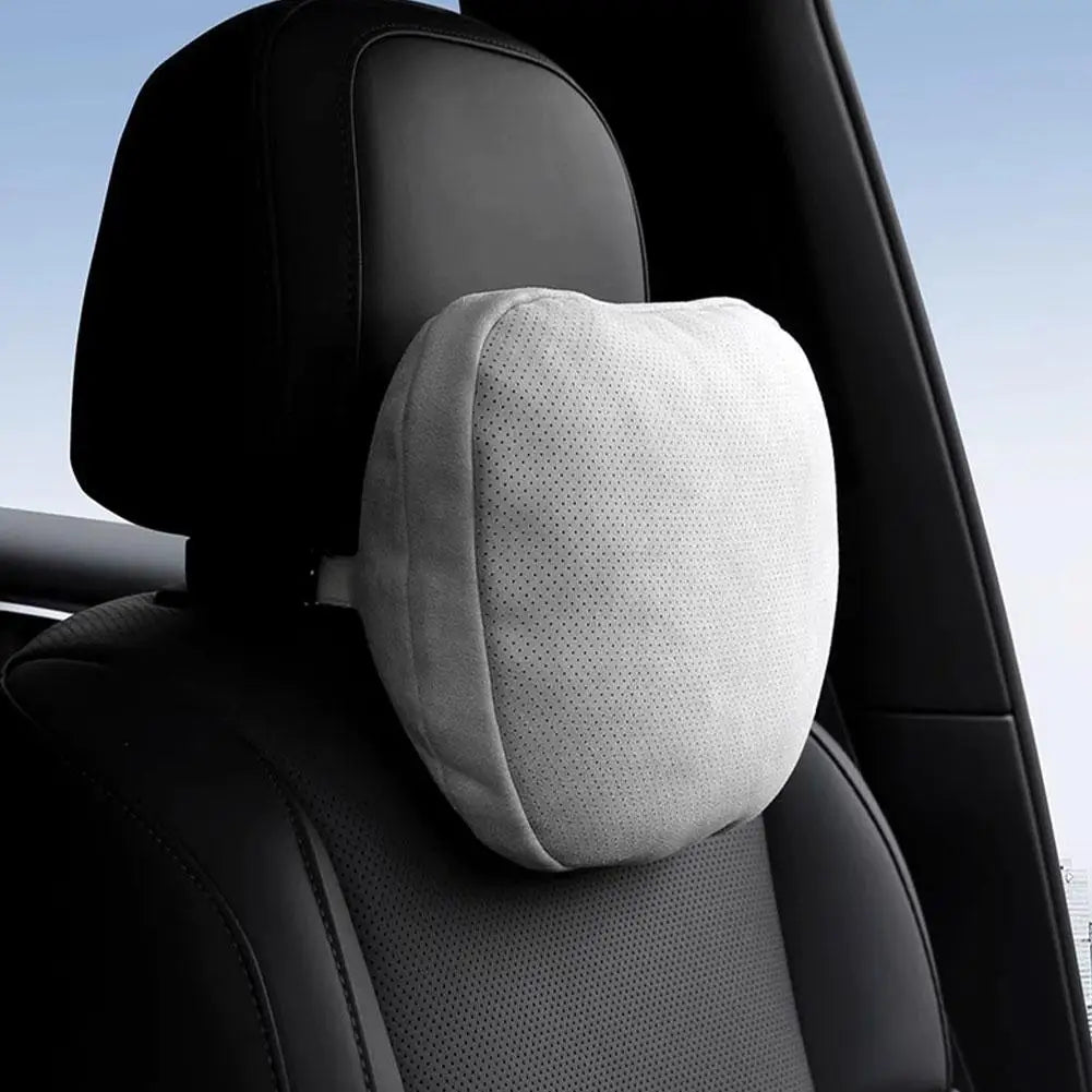 Headrest Universal Adjustable Car Neck Pillow Lumbar Support Cushion Soft Memory Foam for S Class Sedan SUV Vehicle Comfort