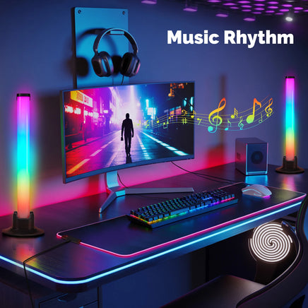 RGBIC Gaming Mouse Pad, Wifi Smart APP Control 16 Million Colors LED Desk Mat, Waterproof for PC Computer Game