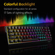 NK68V2 Single-Mode Wired Mechanical Keyboard Portable Gaming Keyboard RGB Hot-Swappable PC Lightweight Mechanical Keyboard