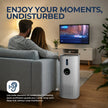 2-In-1 Air Purifier with Humidifier Combo for Home Allergies and Pets Hair, Smokers in Bedroom, H13 True HEPA Filter，White