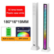 RGB LED Strip Light Music Sound Control Pickup Rhythm Ambient Lamp Atmosphere Night Lights for Bar Car Room TV Gaming Decoration