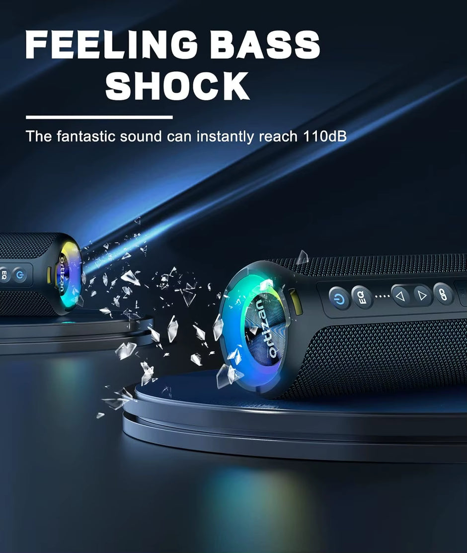 40W Enhanced Bass Portable Outdoor Wireless Speaker