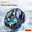Magnetic Phones Cooler Back-Clip 2 in 1 Game Cooler Semiconductor Fast Phone Cooling Fan for IOS Android Phone