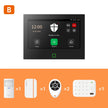 7Inch Lora Protection Kit Wifi 4G Tuya Smart Home Alarm System with 5000Mah Battery 500M Distance Works with Alexa