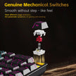 NK68V2 Single-Mode Wired Mechanical Keyboard Portable Gaming Keyboard RGB Hot-Swappable PC Lightweight Mechanical Keyboard