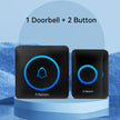 -Smart Home Doorbell, Wireless Outdoor Doorbell, IP65 Waterproof Door Bell, 60 Songs, Smart Security Alarm, Door Bell Chime