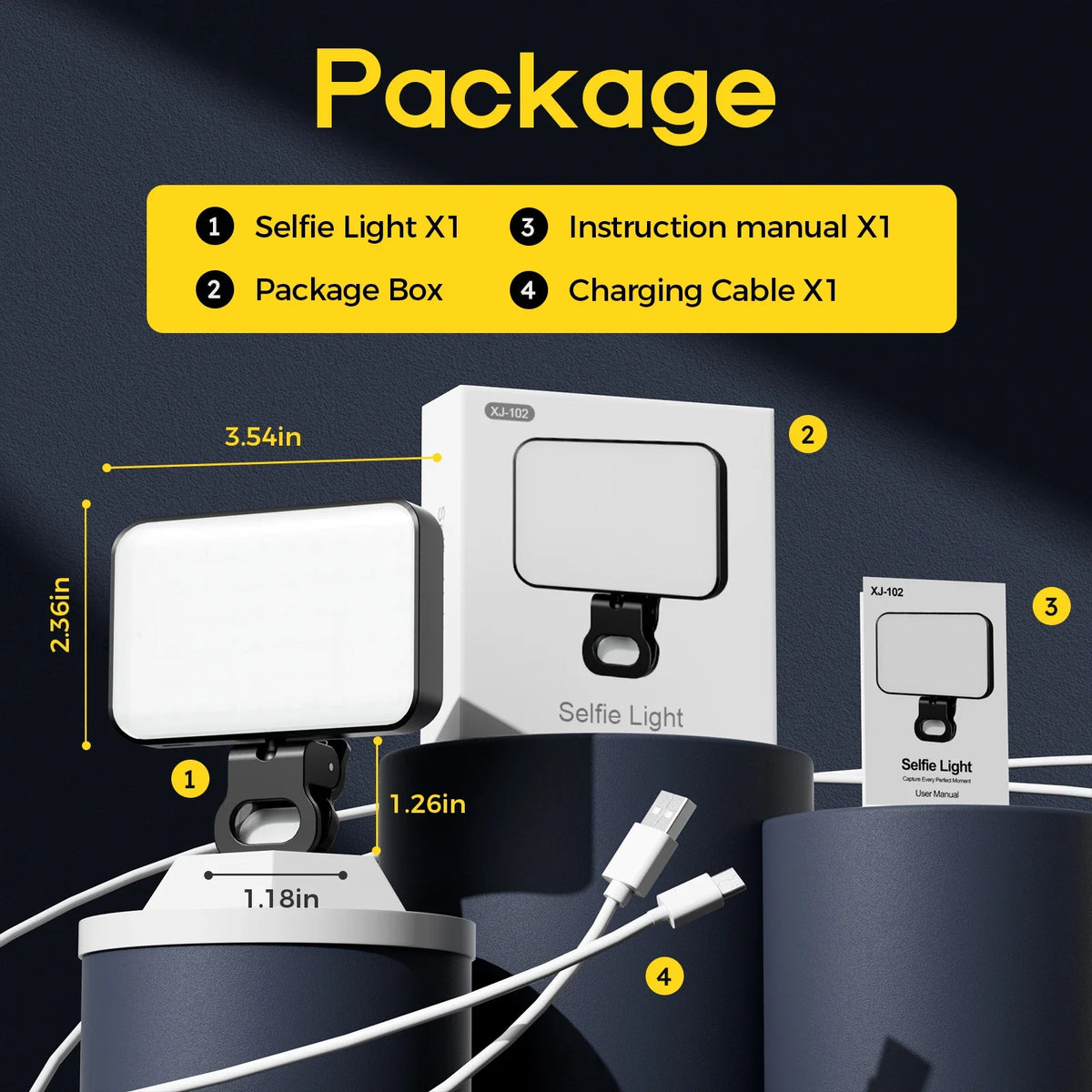 LED Selfie Light for Iphone