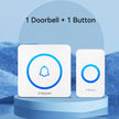 -Smart Home Doorbell, Wireless Outdoor Doorbell, IP65 Waterproof Door Bell, 60 Songs, Smart Security Alarm, Door Bell Chime